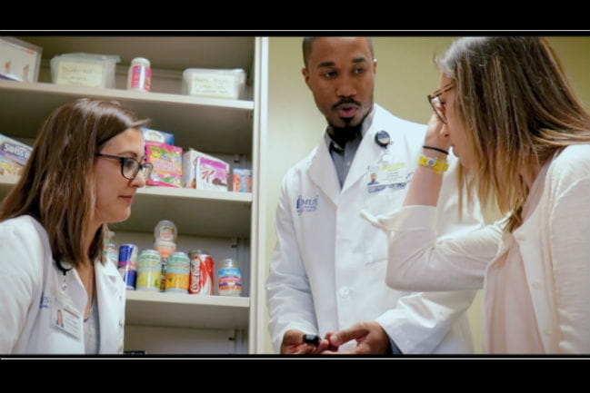 screen capture from I am MUSC Pharmacy Video