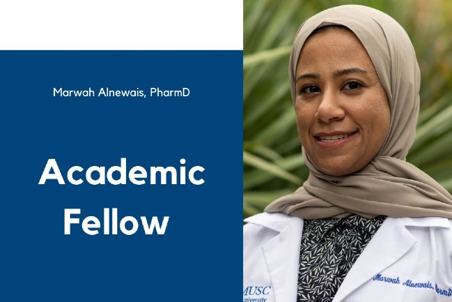 first academic fellow marwah alnewais